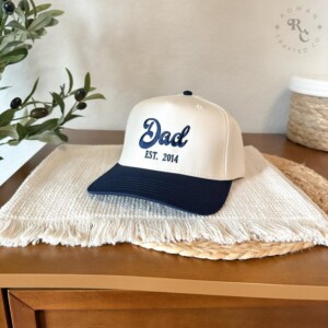 Personalized dad hat perfect for new dads