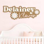 Personalized Daisy Name Sign | Custom Nursery Wall Decor